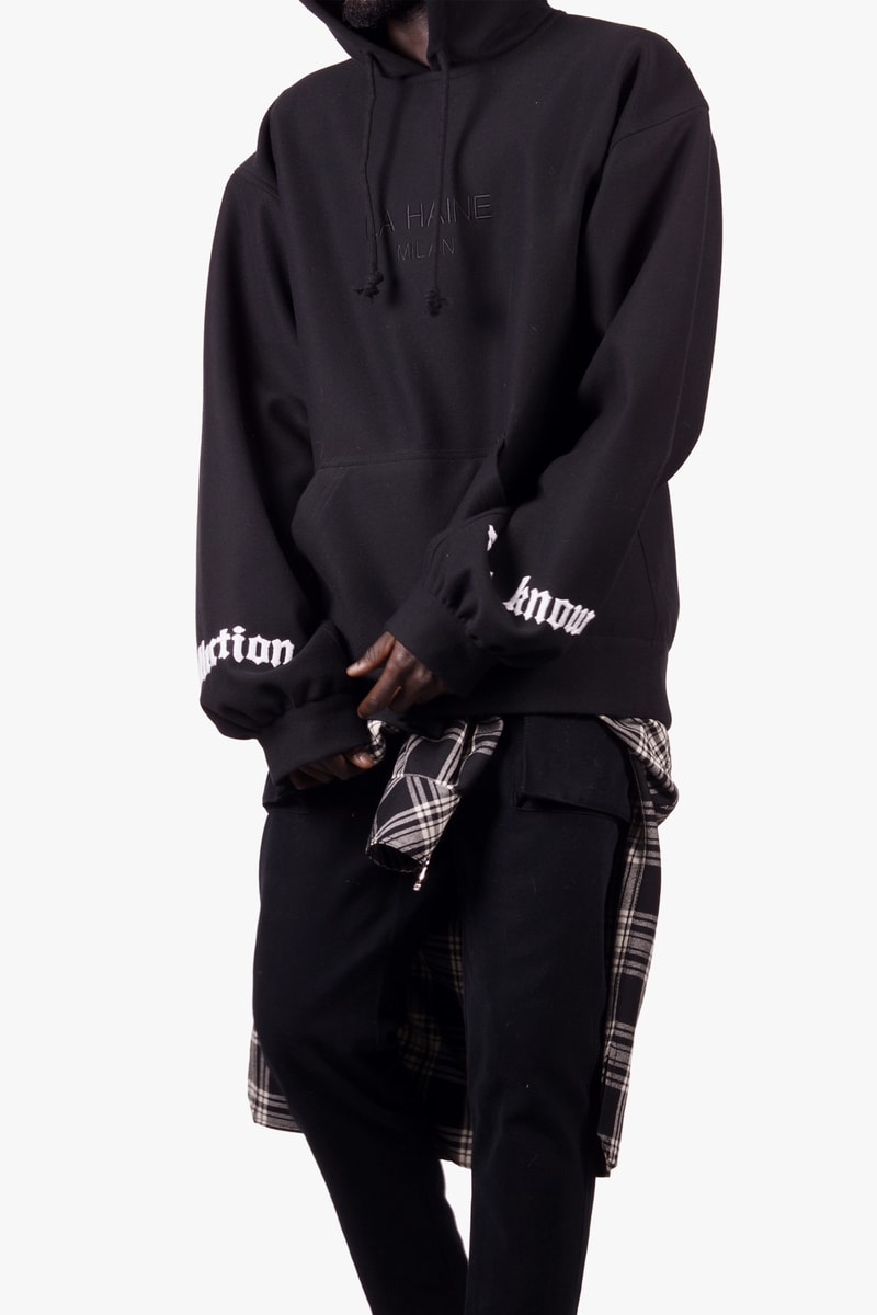 La Haine Milan Offers a 2016 Fall/Winter Collection Filled With Dark Grunge Influences