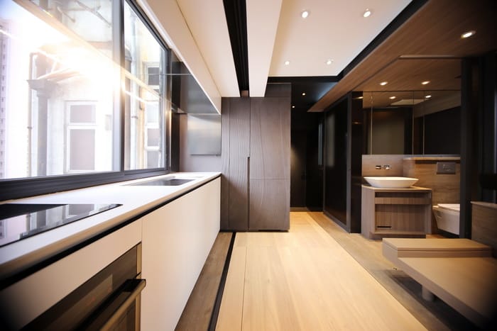 LAAB Somehow Smart-Furnished This 309-Square-Foot Apartment in Central, Hong Kong