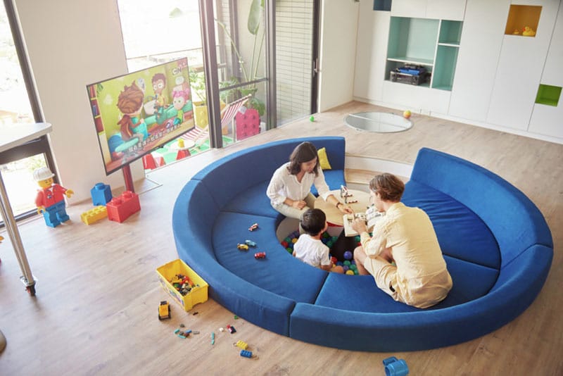 This LEGO-Inspired Apartment Is Every Child's Dream