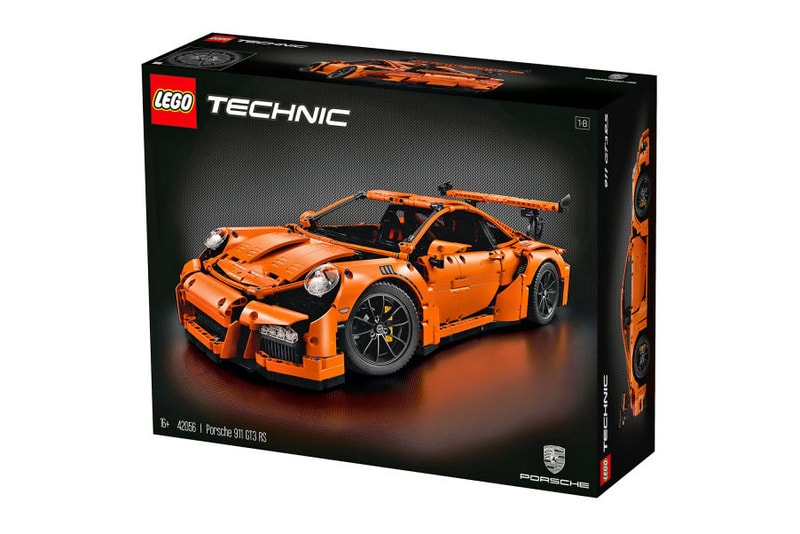 Lego Porsche 911 GT3 RS Orange