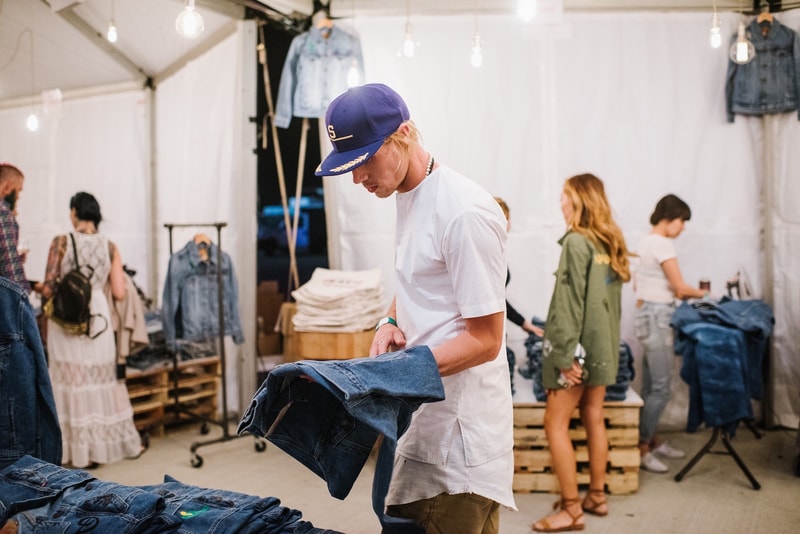 Levi's Airstream at Neon Carnival