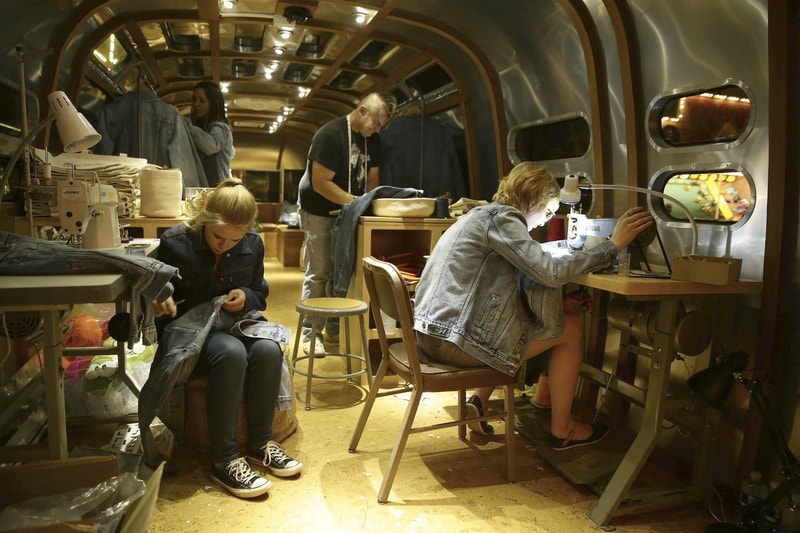 Levi's Airstream at Neon Carnival