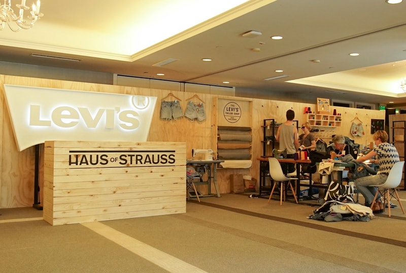 Levi's Coachella Airstream Trailer Pop-Up