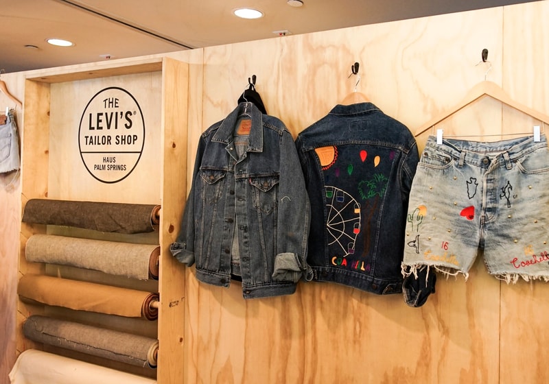 Levi's Coachella Airstream Trailer Pop-Up