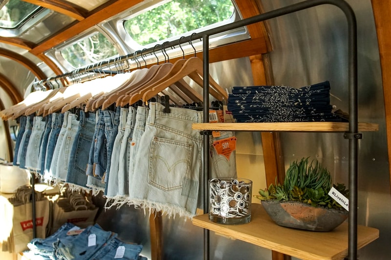 Levi's Coachella Airstream Trailer Pop-Up