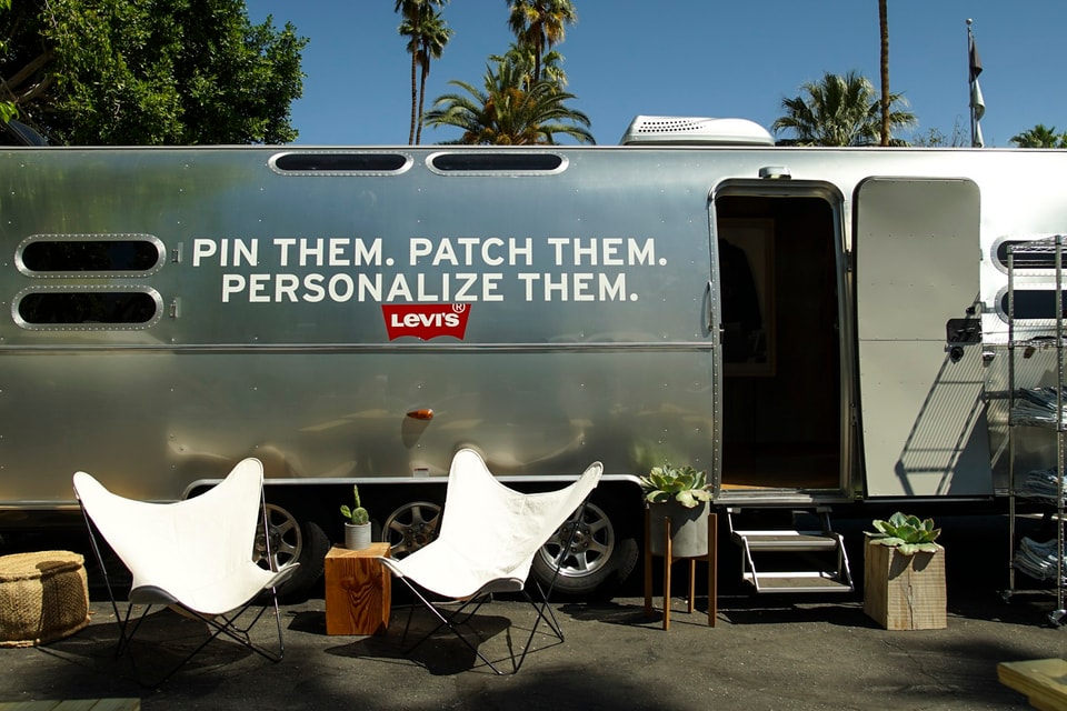 Levi's Coachella Airstream Trailer Pop-Up | Hypebeast