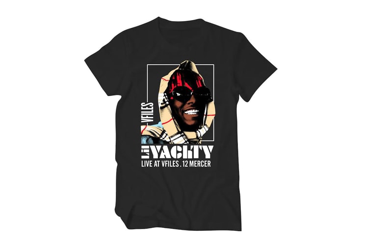 Lil Yachty Shuts Down VFILES Show and Releases a Collaboration T-shirt