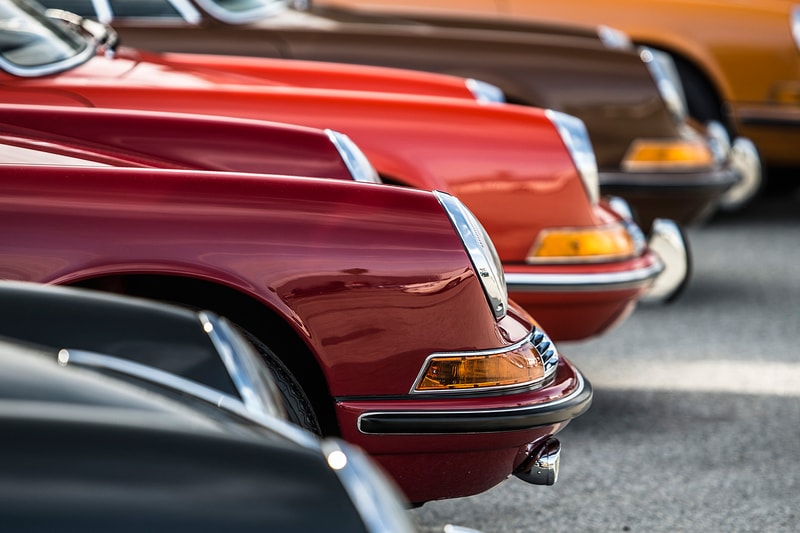 Luftgekuuhl Air Cooled Porsche Show in Los Angeles 