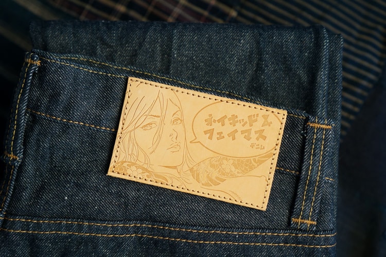 Naked & Famous Denim Calls on Artist Alvin Lee for Manga Twist to Recycled Denim