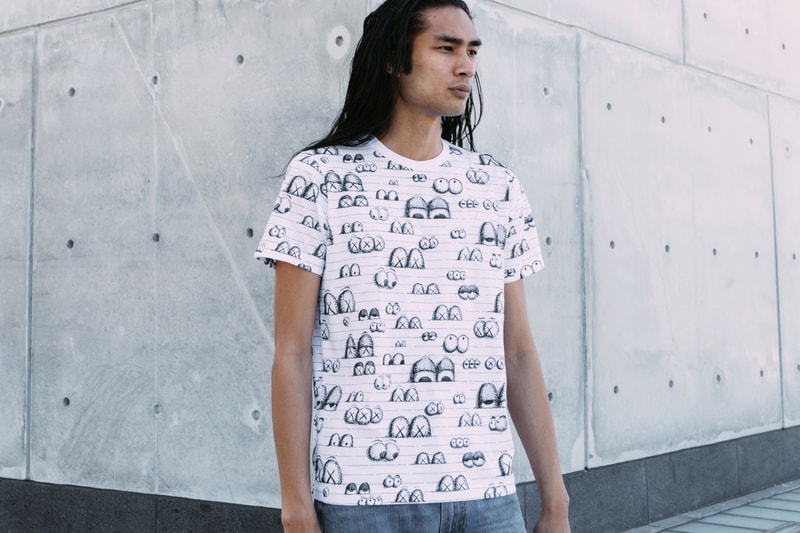 KAWS and NIGO for Uniqlo UT Collection Lookbook