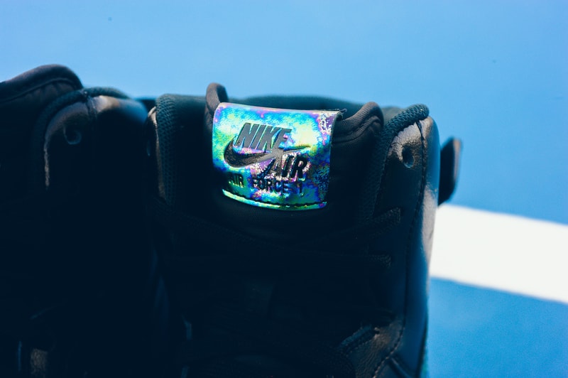 Nike Air Force 1 High 07 LV8 Black Metallic Gold Sneaker