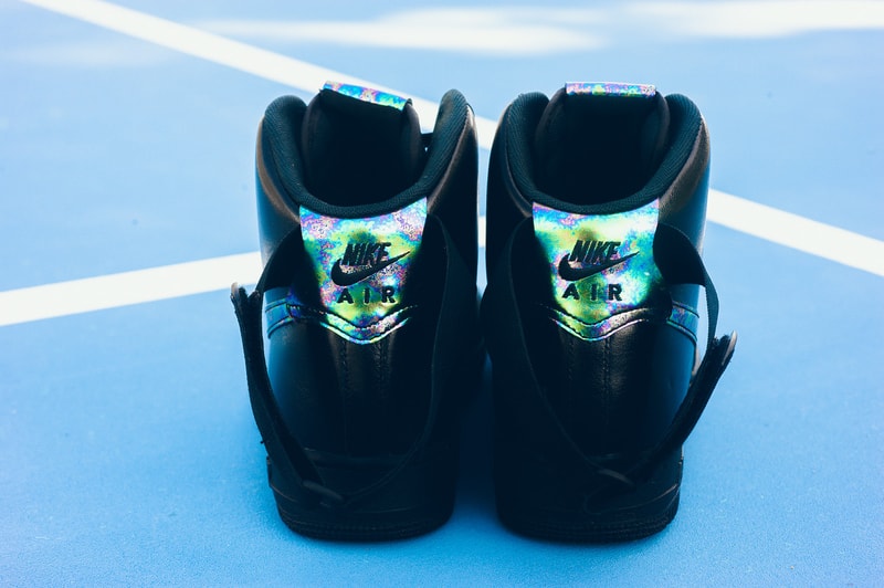 Nike Air Force 1 High 07 LV8 Black Metallic Gold Sneaker