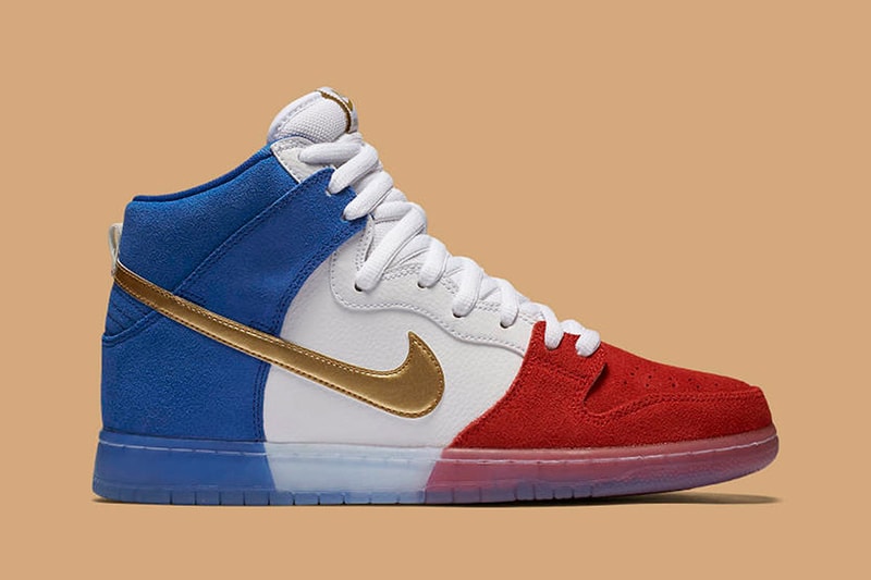 Nike SB Dunk High Tricolor Sneaker