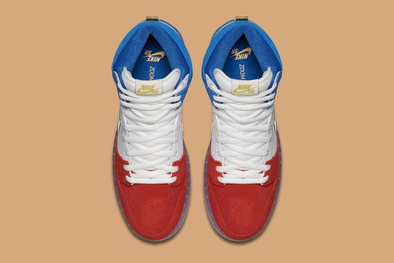 Nike SB Dunk High Tricolor Sneaker