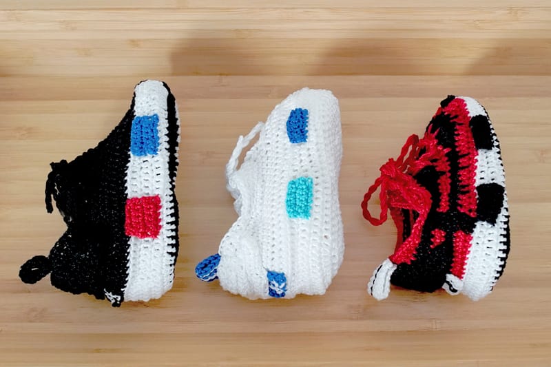 #hypebeastkids Picasso Babe Introduces Crochet adidas NMDs