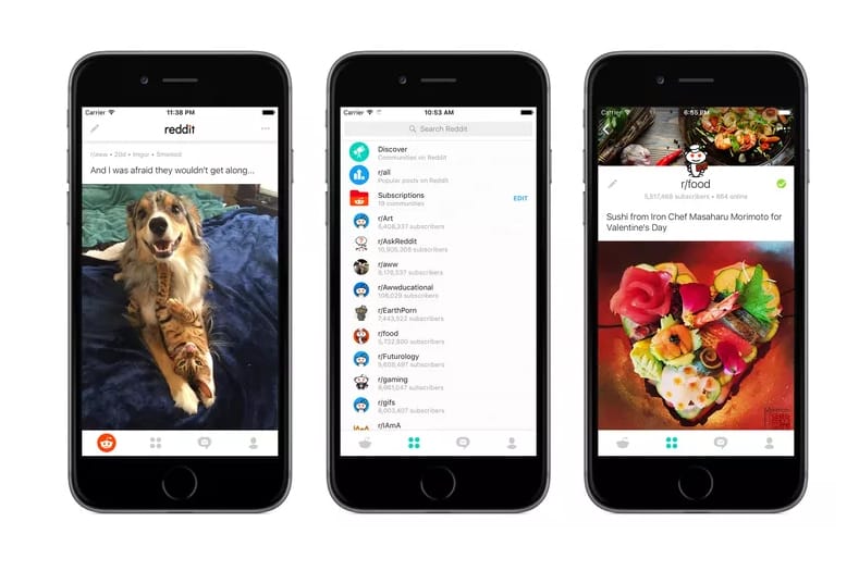 Reddit Launches Official Mobile Apps