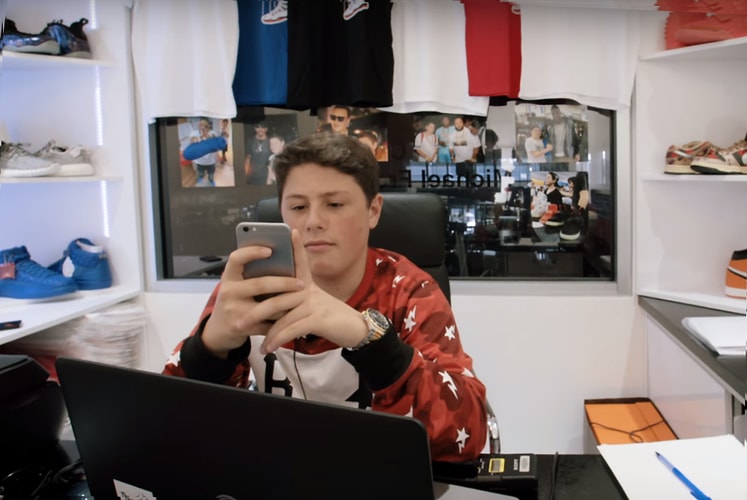 DJ Khaled and Chris Brown Get Their Sneakers From This 16-Year Old Dealer