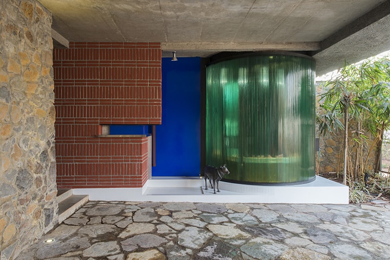 S+PS ARCHITECTS' Stunning Mumbai Residence Is a Collage of Recycled Materials
