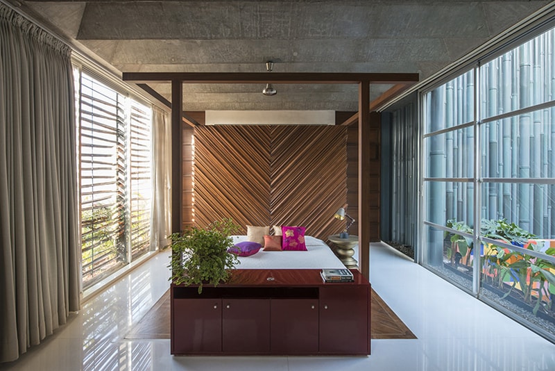 S+PS ARCHITECTS' Stunning Mumbai Residence Is a Collage of Recycled Materials