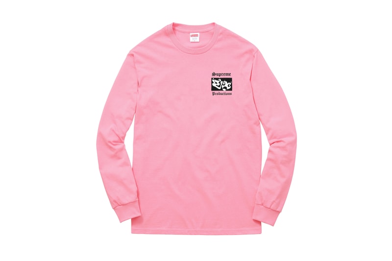 Supreme 2016 Second Spring Tee Delivery
