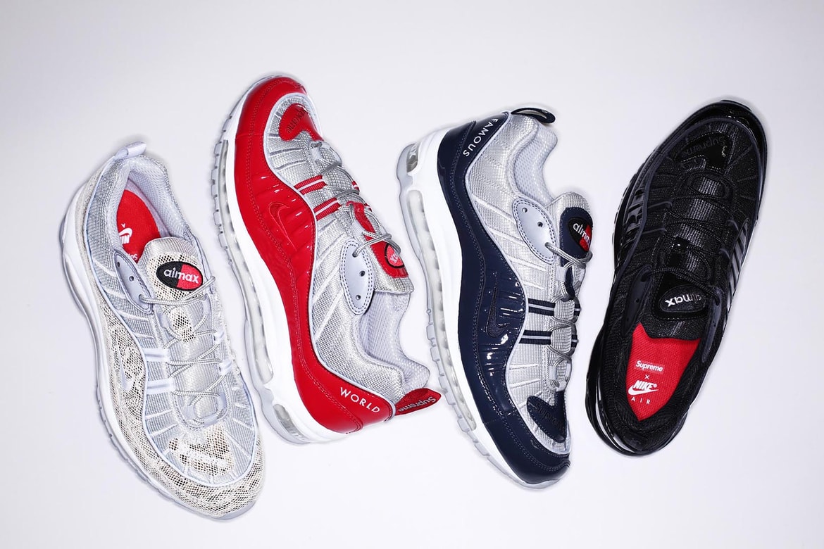 Supreme X Nike Air Max 98 Official Hypebeast Supreme X Nike Air Max 98 Official Hypebeast