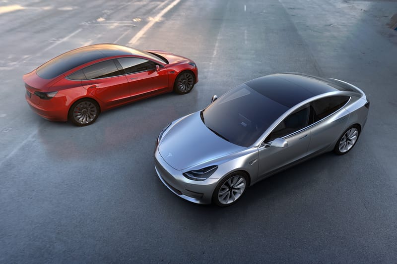 Tesla Unveils the $35,000 USD Model 3