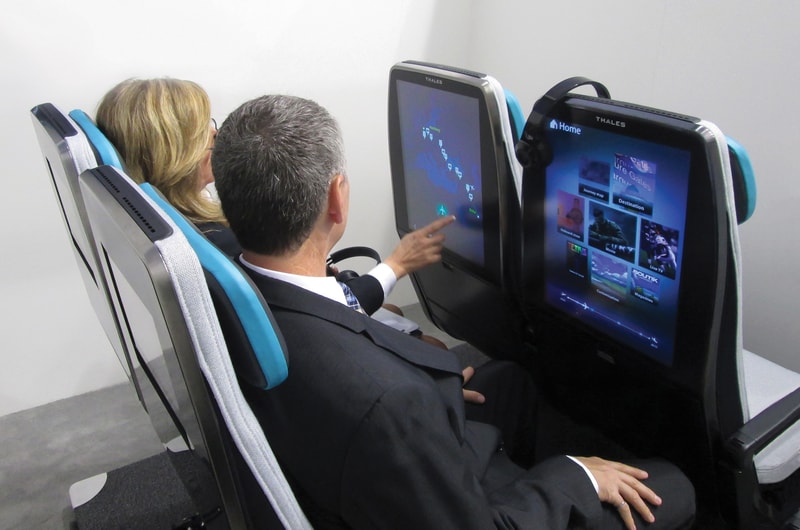 Thales Digital Sky is The Future of In Flight Entertainment