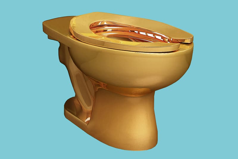 The Guggenheim 18-Karat Gold Toilet
