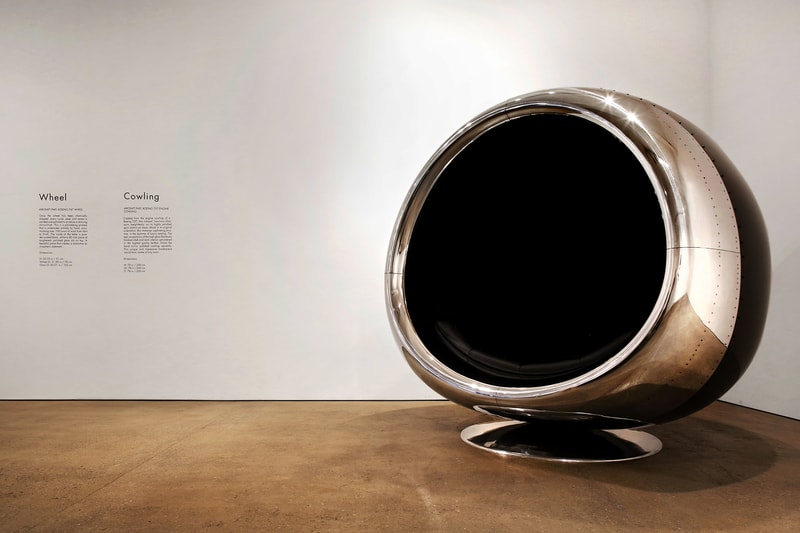 Fallen Furniture 737 Jet Engine Cowling Chair