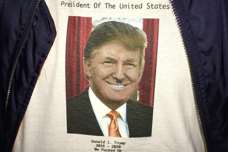 Tyler The Creator Golf Wang Adolf Hitler Donald Trump T Shirt