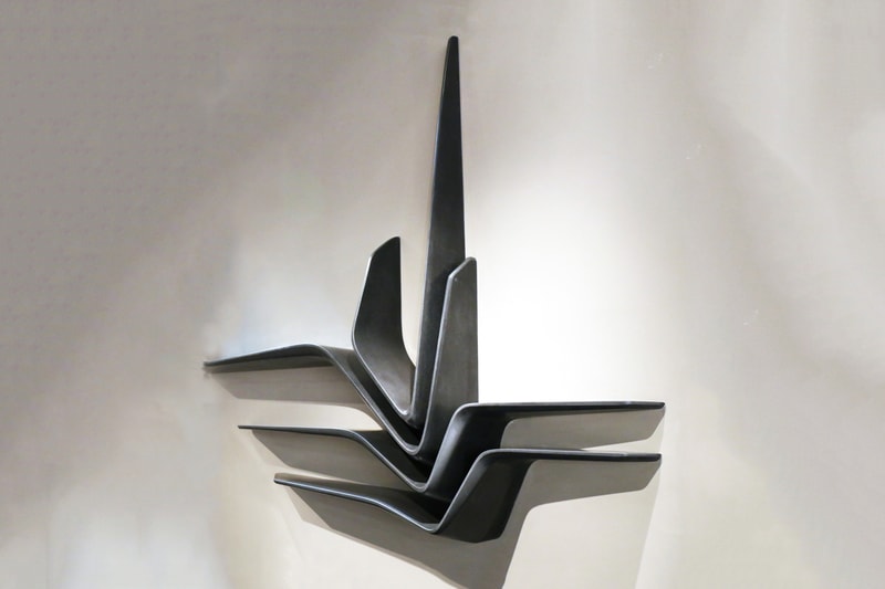 Zaha Hadid CITCO Valle Black Granite Shelf