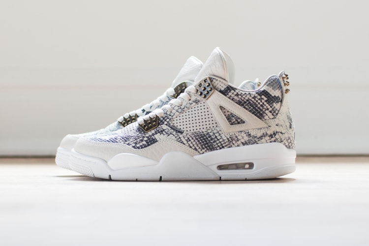 A Closer Look at the Air Jordan 4 Premium "Snakeskin"