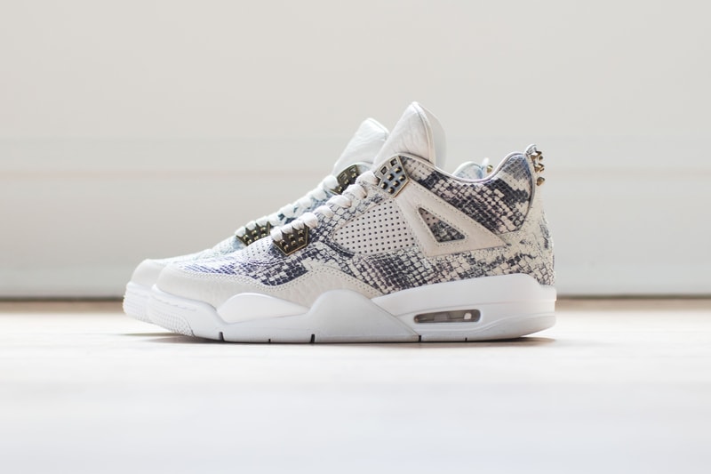 A Closer Look at the Air Jordan 4 Premium "Snakeskin"