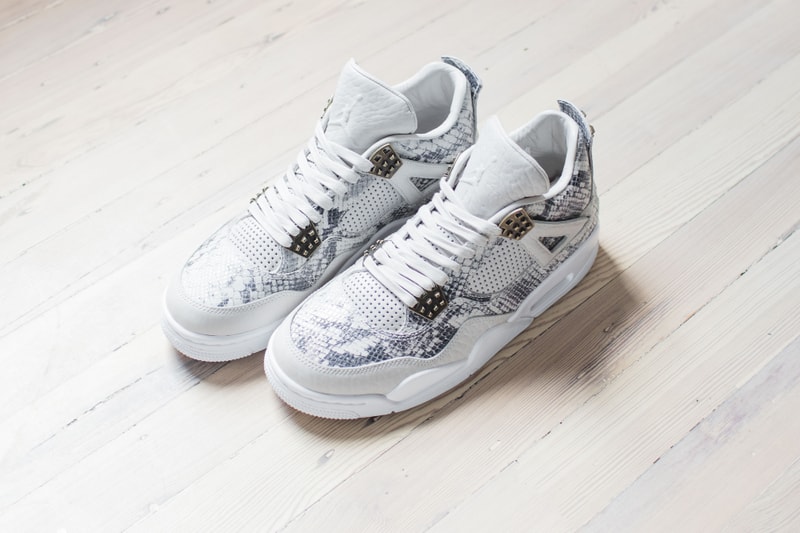 A Closer Look at the Air Jordan 4 Premium "Snakeskin"