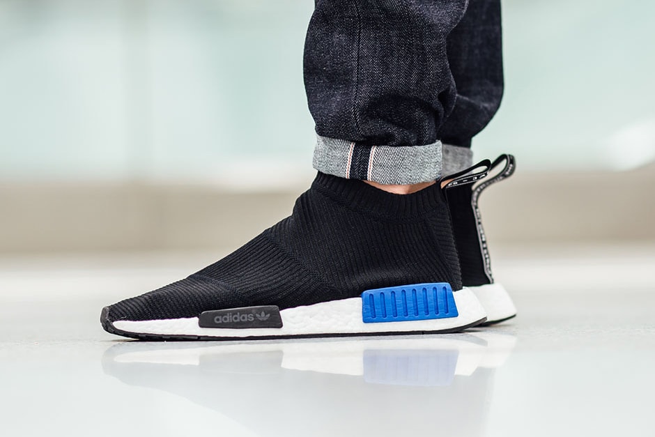 adidas NMD City Sock Black Blue Hypebeast