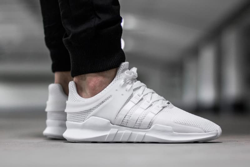 A Closer Look At The Adidas Originals Eqt Support Adv Triple White Hypebeast