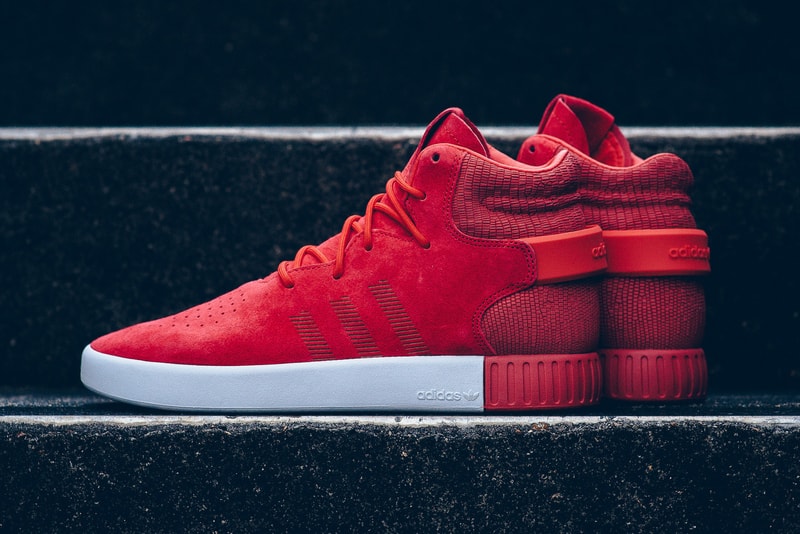 adidas Tubular Invader Red/Vintage White