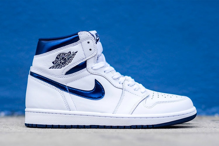 Air Jordan 1 High OG Gets Re-Released in Original "Metallic Navy" Colorway