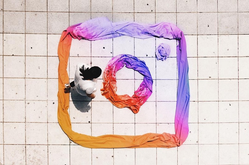 Artists Recreate New Instagram Logo