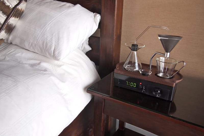 The Alarm Clock That Makes You Coffee Is Now a Reality