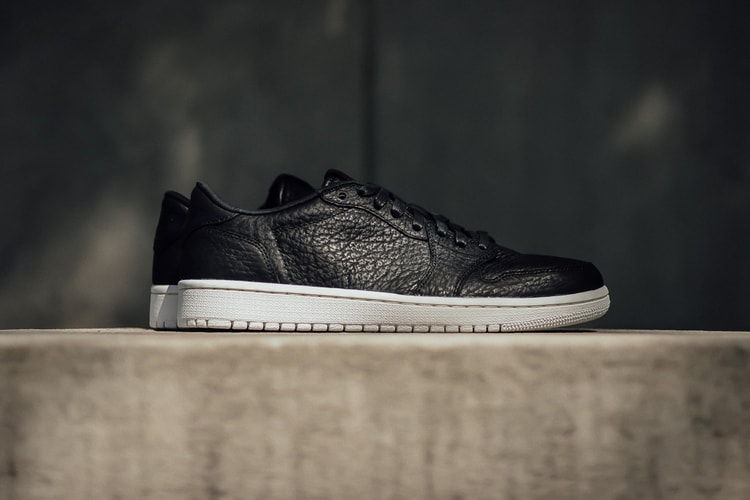 A Closer Look at the Air Jordan 1 Low "Swooshless"