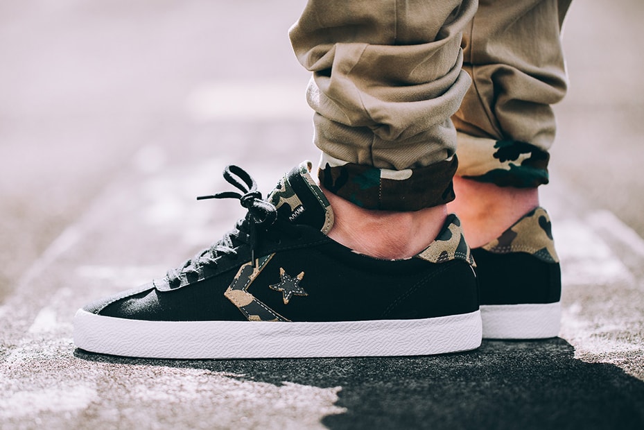 deltager George Eliot tankskib Converse CONS Breakpoint Ox Black Camo | Hypebeast