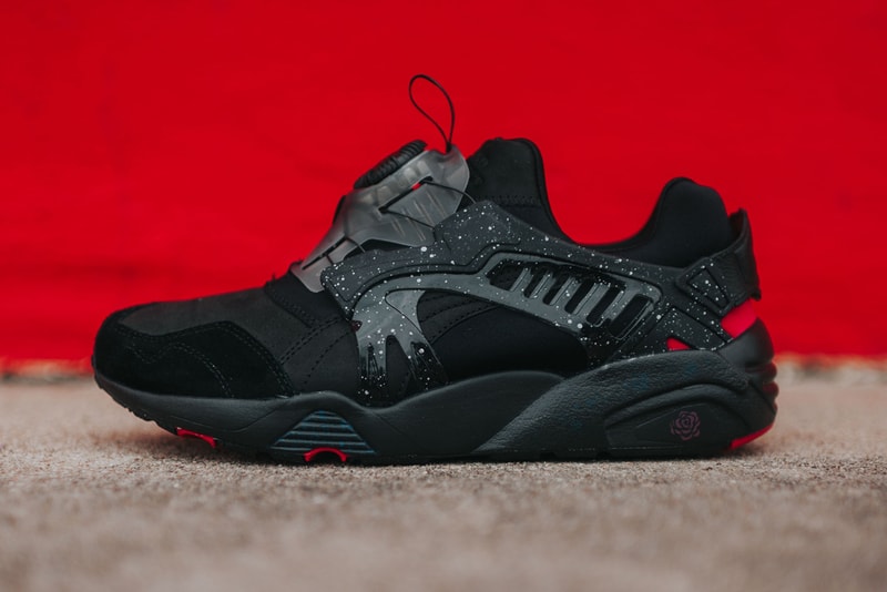 Crossover x PUMA Disc Blaze Rose Red
