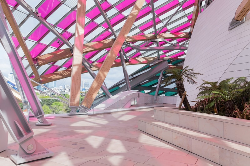 Daniel Buren Brings Color to Frank Gehry's Fondation Louis Vuitton