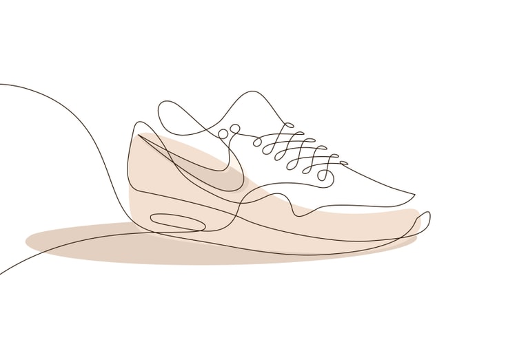 These One-Line Drawings Distill the Most Iconic Sneakers to Their Essence