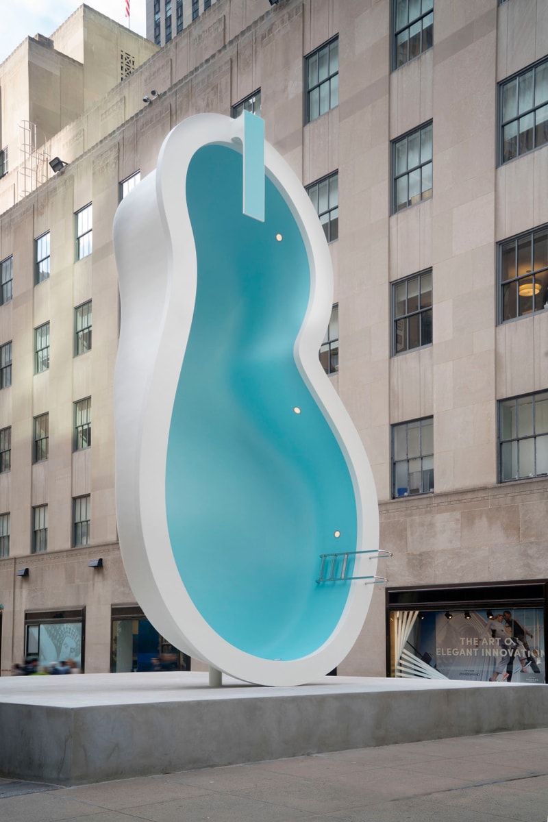 Elmgreen and Dragset Van Gogh's Ear at Rockefeller Center