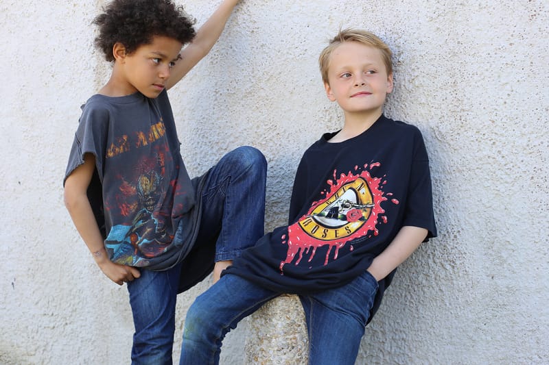 #hypebeastkids Fear of God "Resurrects" Vintage Band T-Shirts With New Prints