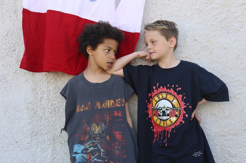 #hypebeastkids Fear of God "Resurrects" Vintage Band T-Shirts With New Prints