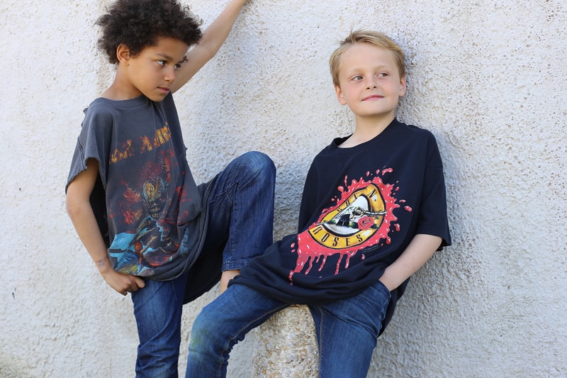 #hypebeastkids Fear of God "Resurrects" Vintage Band T-Shirts With New Prints