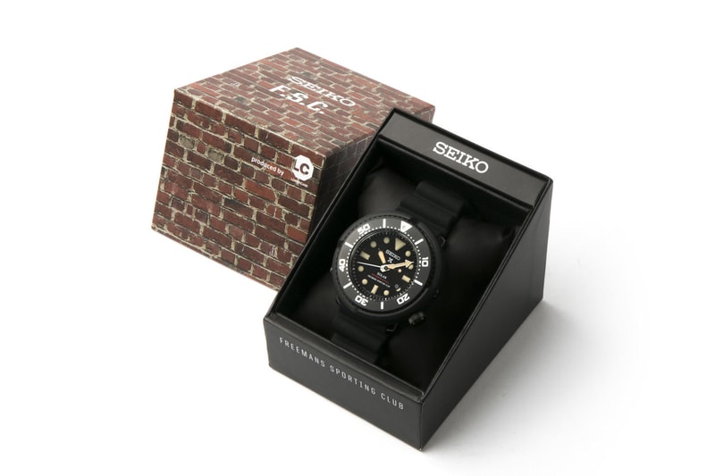 Freemans Sporting Club x Lowercase x Seiko Prospex Dive